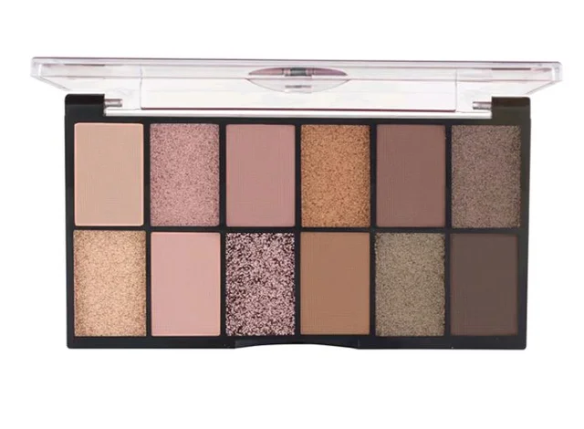 MARS 12 Shades Dance of Joy Eyeshadow Palette | Highly Pigmented and Blendable | Multicolor | Matte and Shimmer Finish (13.2g) (02-Multicolor)
