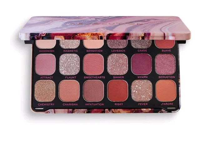 Makeup Revolution Eyeshadow Palette for Women | Forever Flawless Allure Pallete – 18 Shades | Matte & Shimmer Finish | Glitter Eyeshadow | Long Lasting & Blendable Shimmer Eyeshadow Palette – 19g
50+ bought in past month