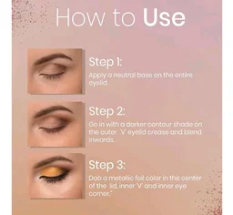Colors Queen Quick & Easy Eyeshadow Palette with Brush | 30 Multi-Color Eye shadow Palette with Matte, Shimmer & Glitter Shades | Highly Pigmented, Easy to Blend, Long Lasting (Multicolor - 02, 18g)
50+ bought in past month