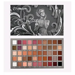 Metallic Eyeshadow Palette Erotica 50 Color Collection, Multicolor