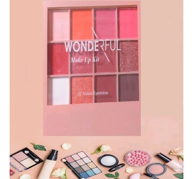 Brand: Generic
Misiou Beauty Wonderful Make Up Kit 12 Colours Eyeshadow
Matte & Shimmer Finish, Warm & Cool Shades, Compact Palette, Everyday & Special Events, Mix of Pinks & Mauves