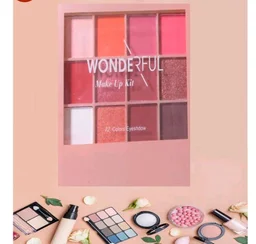 Brand: Generic
Misiou Beauty Wonderful Make Up Kit 12 Colours Eyeshadow
Matte & Shimmer Finish, Warm & Cool Shades, Compact Palette, Everyday & Special Events, Mix of Pinks & Mauves