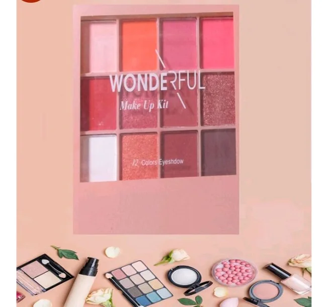 Brand: Generic
Misiou Beauty Wonderful Make Up Kit 12 Colours Eyeshadow
Matte & Shimmer Finish, Warm & Cool Shades, Compact Palette, Everyday & Special Events, Mix of Pinks & Mauves
