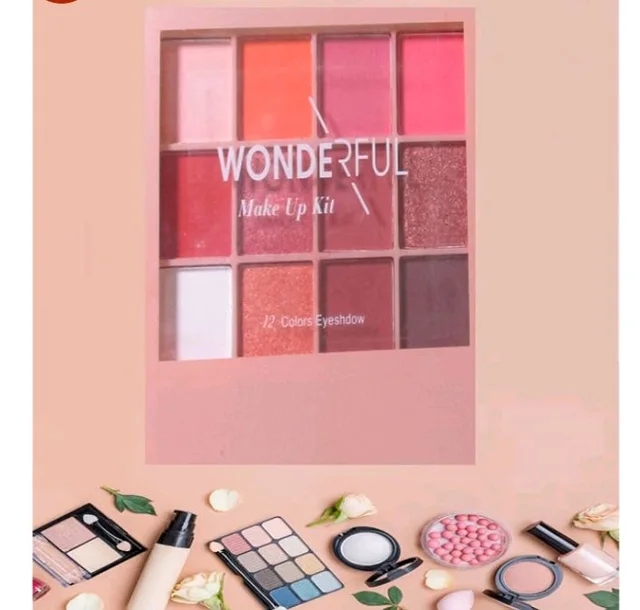 Brand: Generic
Misiou Beauty Wonderful Make Up Kit 12 Colours Eyeshadow
Matte & Shimmer Finish, Warm & Cool Shades, Compact Palette, Everyday & Special Events, Mix of Pinks & Mauves