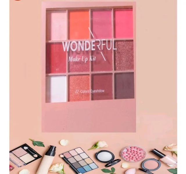Brand: Generic
Misiou Beauty Wonderful Make Up Kit 12 Colours Eyeshadow
Matte & Shimmer Finish, Warm & Cool Shades, Compact Palette, Everyday & Special Events, Mix of Pinks & Mauves
