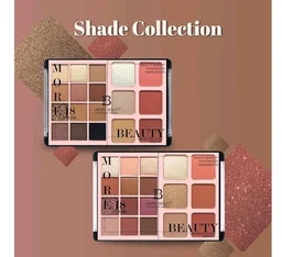 Lakyou Beauty 3 in 1 Makeup Kit 56g | All-in-One Face & Eye Makeup Palette | Eyeshadow, Blush & Highlighter | Highly Pigmented & Travel Friendly | (1)