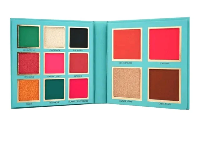 Colors Queen Country Obsession Eyeshadow Palette – London, 21.5g | 9 Highly Pigmented Eyeshadow Palette with 2 Blusher, 1 Highlighter & 1 Bronzer | Matte & Shimmery Finish
9%
off
Product Images and Videos (AI-Generated Alt Text)