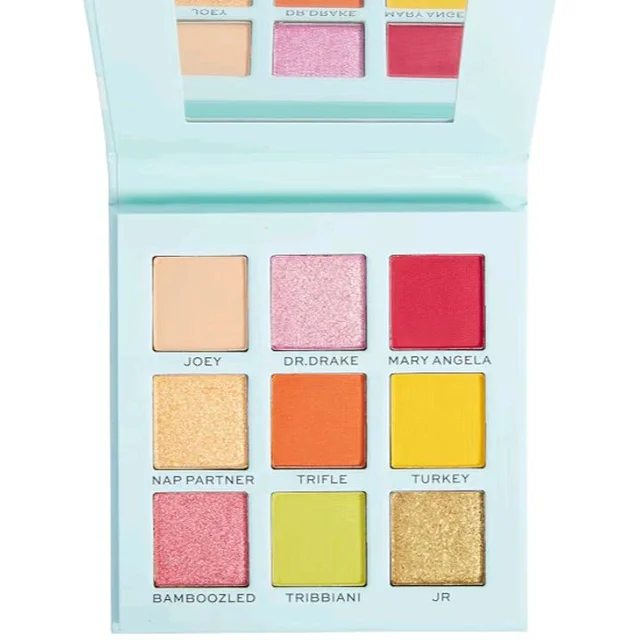 Makeup Revolution X Friends Joey Matte Eyeshadow Palette, (1458368), Eye Makeup Palette Set, Makeup Palettes (Multicolor)