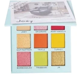 Makeup Revolution X Friends Joey Matte Eyeshadow Palette, (1458368), Eye Makeup Palette Set, Makeup Palettes (Multicolor)