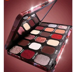 Makeup Revolution Forever Flawless Palette Cherry Rebel Red – Bold Reds & Pinks – Intense Pigmentation & Blendability