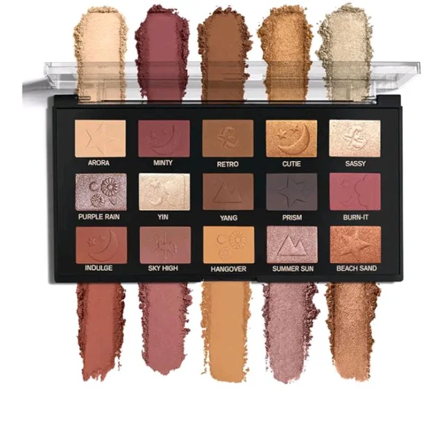 INSIGHT All Eyes On You Eyeshadow Palette (17 g) | Mix of 15 Matte, Shimmer & Metallic Shades | Smooth Texture | Intense Pigment | One Stroke Payoff | Transfer Proof | Long Lasting | Easy Blending | Beginner Friendly Eye Makeup Kit
400+ bought in past month