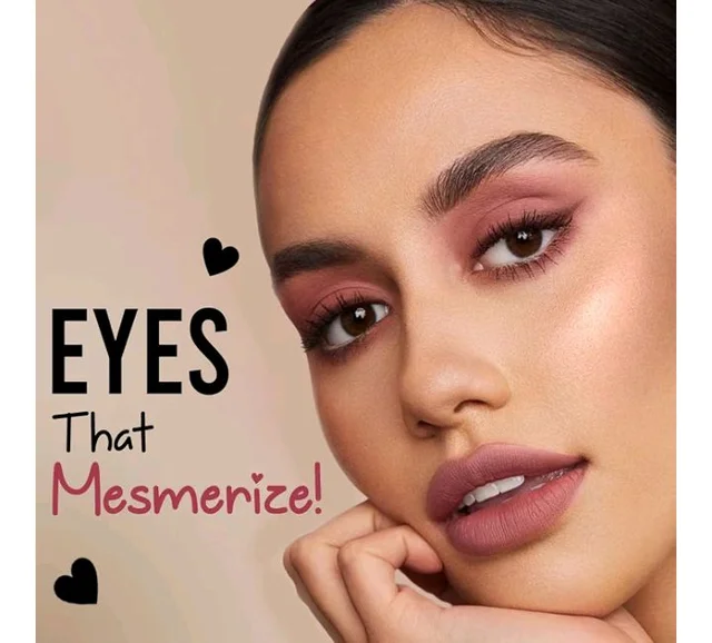 INSIGHT All Eyes On You Eyeshadow Palette (17 g) | Mix of 15 Matte, Shimmer & Metallic Shades | Smooth Texture | Intense Pigment | One Stroke Payoff | Transfer Proof | Long Lasting | Easy Blending | Beginner Friendly Eye Makeup Kit
400+ bought in past month