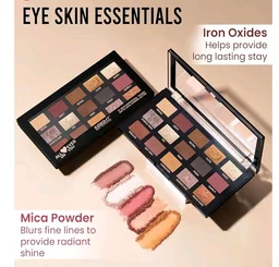 INSIGHT All Eyes On You Eyeshadow Palette (17 g) | Mix of 15 Matte, Shimmer & Metallic Shades | Smooth Texture | Intense Pigment | One Stroke Payoff | Transfer Proof | Long Lasting | Easy Blending | Beginner Friendly Eye Makeup Kit
400+ bought in past month