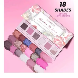 INSIGHT Garden of Love Eyeshadow Palette | 18 Pigmented Shades with Metallic, Shimmer & Multi-Finish Colors | Long-Lasting, Blendable Eye Makeup for Day or Night | 40g
15%
off
Product Images and Videos (AI-Generated Alt Text)