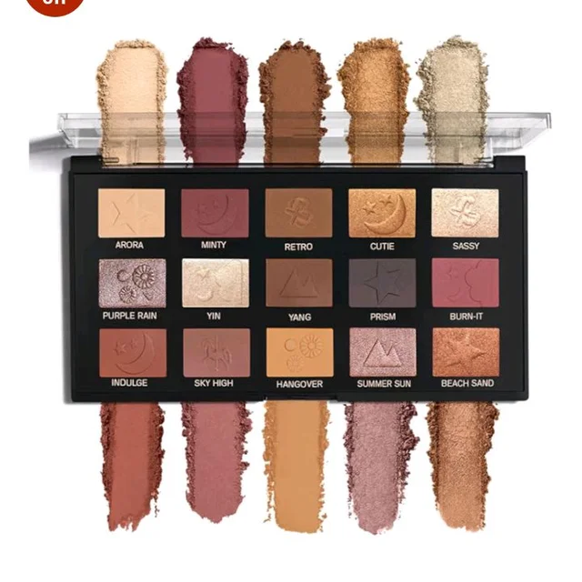 INSIGHT All Eyes On You Eyeshadow Palette (17 g) | Mix of 15 Matte, Shimmer & Metallic Shades | Smooth Texture | Intense Pigment | One Stroke Payoff | Transfer Proof | Long Lasting | Easy Blending | Beginner Friendly Eye Makeup Kit
400+ bought in past month