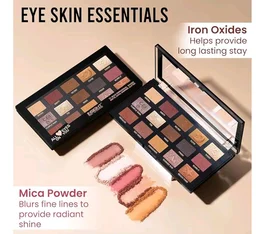INSIGHT All Eyes On You Eyeshadow Palette (17 g) | Mix of 15 Matte, Shimmer & Metallic Shades | Smooth Texture | Intense Pigment | One Stroke Payoff | Transfer Proof | Long Lasting | Easy Blending | Beginner Friendly Eye Makeup Kit
400+ bought in past month