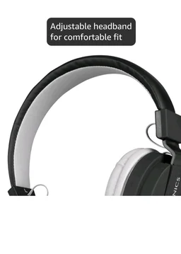 Zebronics Zeb-Storm On Ear Wired Headphone with 3.5mm Jack, Built in Microphone for Calling, 1.5 Meter Cable, Soft Ear Cushion, Adjustable Headband, Foldable Ear Cups and Lightweight Design (Black)
1K+ bought in past month