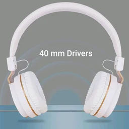 Zebronics Storm Wired On Ear Headphone with 3.5mm Jack, Built-in Microphone for Calling,1.5 Meter Cable, Soft Ear Cushion, Adjustable Headband,Foldable Ear Cups(White)
200+ bought in past month