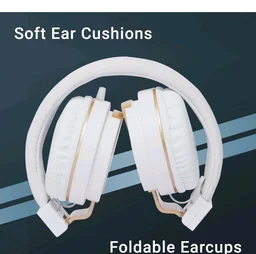 Zebronics Storm Wired On Ear Headphone with 3.5mm Jack, Built-in Microphone for Calling,1.5 Meter Cable, Soft Ear Cushion, Adjustable Headband,Foldable Ear Cups(White)
200+ bought in past month
