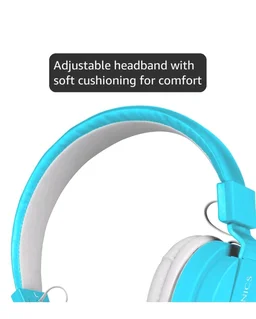 Zebronics Zeb-Storm Wired On Ear Headphone with 3.5mm Jack, Built in Microphone for Calling, 1.5 Meter Cable, Soft Ear Cushion, Adjustable Headband, Foldable Ear Cups and Lightweight Design (Blue)
300+ bought in past month