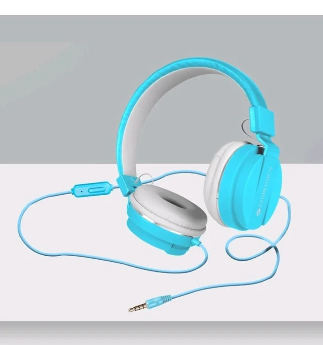Zebronics Zeb-Storm Wired On Ear Headphone with 3.5mm Jack, Built in Microphone for Calling, 1.5 Meter Cable, Soft Ear Cushion, Adjustable Headband, Foldable Ear Cups and Lightweight Design (Blue)
300+ bought in past month