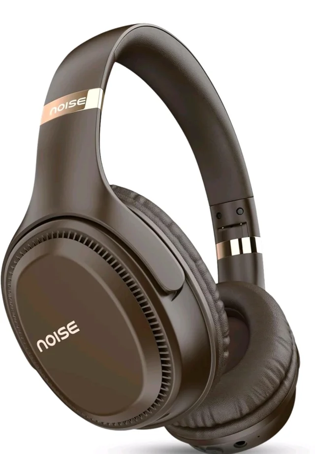 Noise Airwave Max 3 Bluetooth On Ear Headphones with 70H Playtime, 40mm Driver, Low Latency(up to 45ms),Dual Pairing, BT v5.3 (Dark Brown)