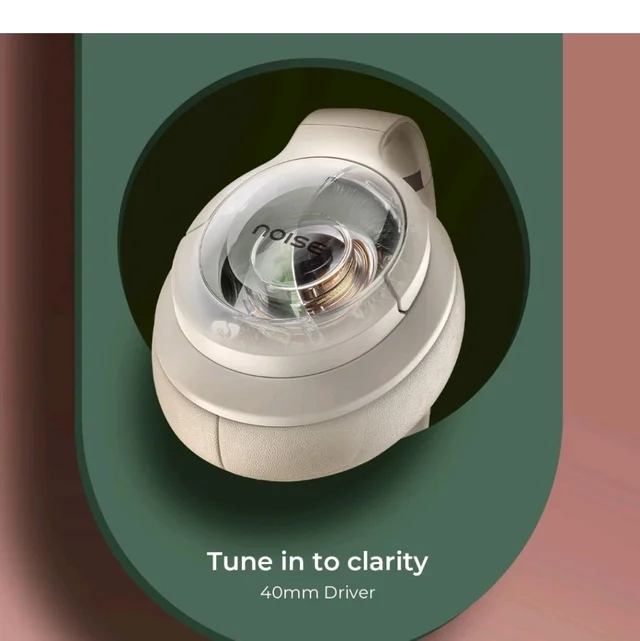 Noise Airwave Max 4 Wireless Over Ear Headphones with 70H Playtime, ENC, 40mm Driver, Low Latency(up to 40ms), Dual Pairing, BT v5.4 (Tropical Teal)