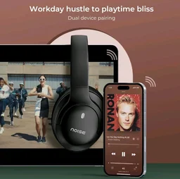 Noise Airwave Max 4 Wireless Over Ear Headphones with 70H Playtime, ENC, 40mm Driver, Low Latency(up to 40ms), Dual Pairing, BT v5.4 (Tropical Teal)