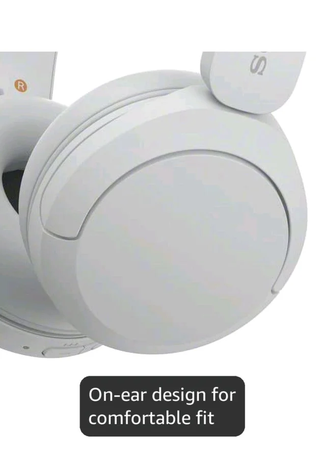 Sony WH-CH520 Wireless Bluetooth Headphones On Ear with Mic, Up to 50Hrs Battery, Quick Charge, DSEE Upscale, Multipoint Connectivity, Voice Assistant, Customized EQ-White
100+ bought in past month