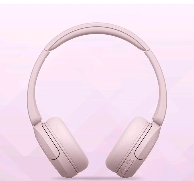 Sony WH-CH520 Wireless Bluetooth Headphones On Ear with Mic, Up to 50Hrs Battery-Pink