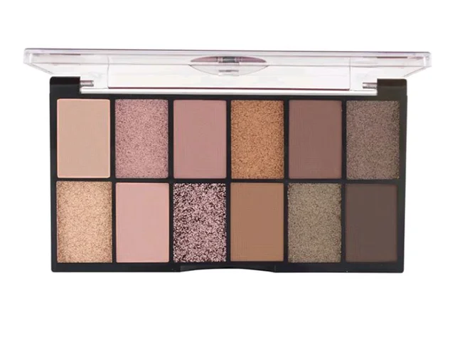 MARS 12 Shades Dance of Joy Eyeshadow Palette | Highly Pigmented and Blendable | Multicolor | Matte and Shimmer Finish (13.2g) (02-Multicolor)