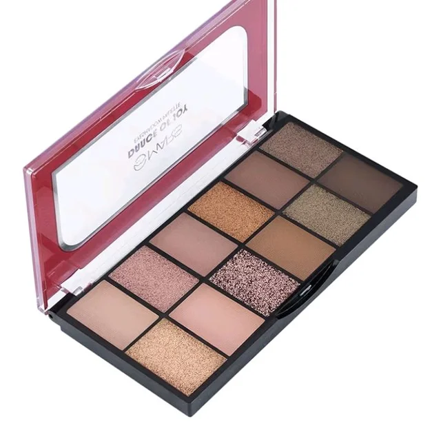 MARS 12 Shades Dance of Joy Eyeshadow Palette | Highly Pigmented and Blendable | Multicolor | Matte and Shimmer Finish (13.2g) (02-Multicolor)