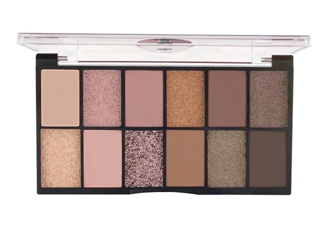 MARS 12 Shades Dance of Joy Eyeshadow Palette | Highly Pigmented and Blendable | Multicolor | Matte and Shimmer Finish (13.2g) (02-Multicolor)