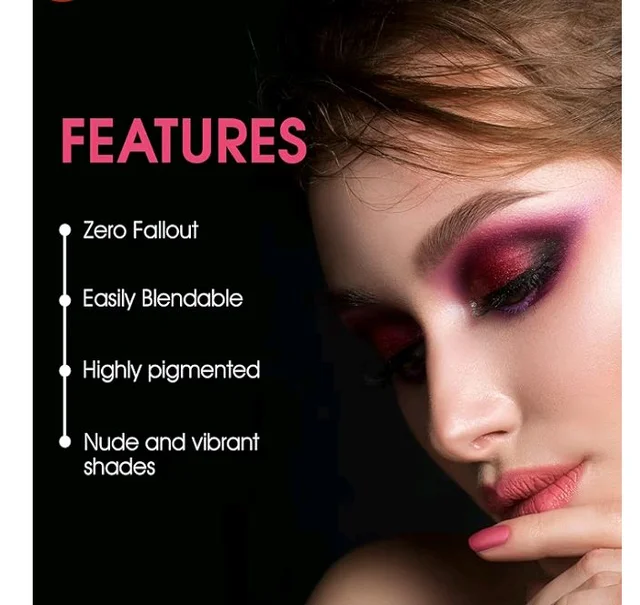 Colors Queen Ultra Pigmented 51 Colors Eyeshadow Palette with Brush | Easy to Blend, Long Wearing Eye Makeup Palette | Eyeshadow Palette with Matte & Shimmery Shades (Multicolor - 01)
50+ bought in past month