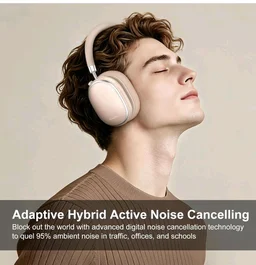 Srhythm NiceComfort 95 Adaptive Noise Cancelling Headphones Wireless
Bluetooth with Spatial Audio,Transparency,ENC,HD Sound,Low Latency for Gaming,Slim Headphones Lightweight