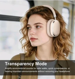 Srhythm NiceComfort 95 Adaptive Noise Cancelling Headphones Wireless
Bluetooth with Spatial Audio,Transparency,ENC,HD Sound,Low Latency for Gaming,Slim Headphones Lightweight