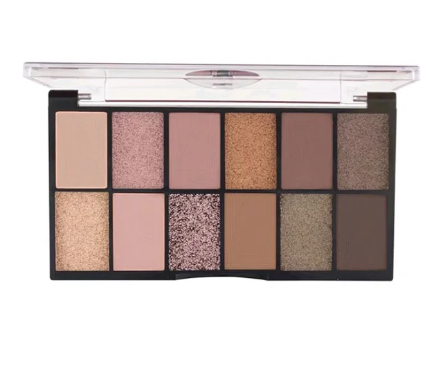 MARS 12 Shades Dance of Joy Eyeshadow Palette | Highly Pigmented and Blendable | Multicolor | Matte and Shimmer Finish (13.2g) (02-Multicolor)