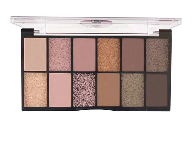 MARS 12 Shades Dance of Joy Eyeshadow Palette | Highly Pigmented and Blendable | Multicolor | Matte and Shimmer Finish (13.2g) (02-Multicolor)