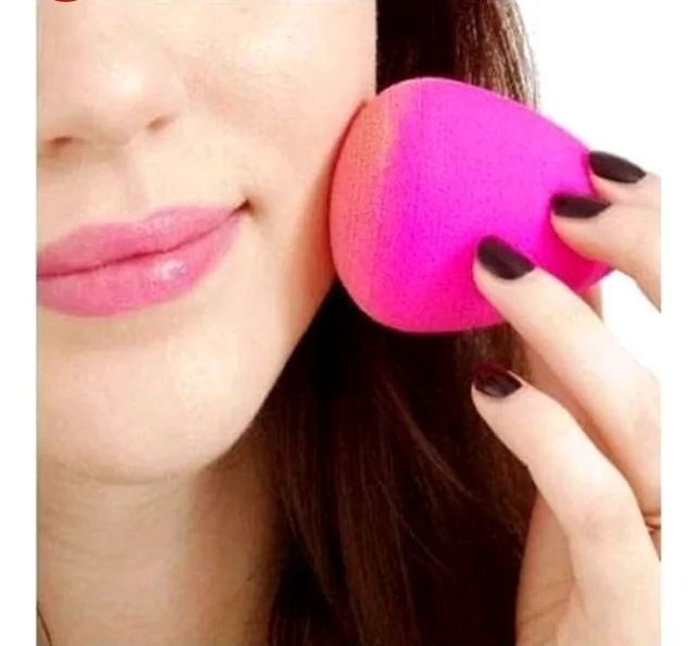Professional Makeup Kit eyeshadow Palette, Brushes, Beauty Sponges, Pink and Yellow