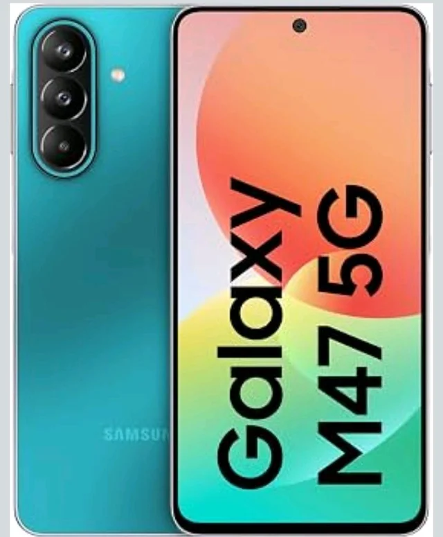 Samsung Galaxy M47 5G Mobile (Blaze Blue, 8GB RAM, 128GB Storage, 6000mAh Battery)| 50MP OIS| Snapdragon Processor| LPDDR5X RAM,UFS 3.1 Storage| Gorilla Glass Victus+| sAMOLED| Knox Security| AI - Blaze Blue