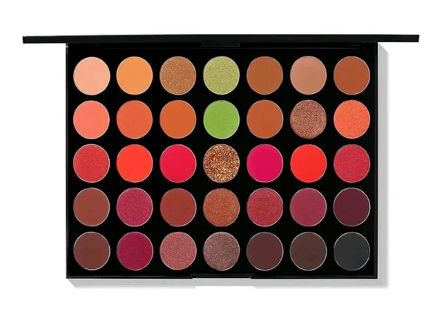 MAPPERZ Professional 35 Colors Mattes And Shimmers High Pigmented Eye Shadow Palette, Multicolor