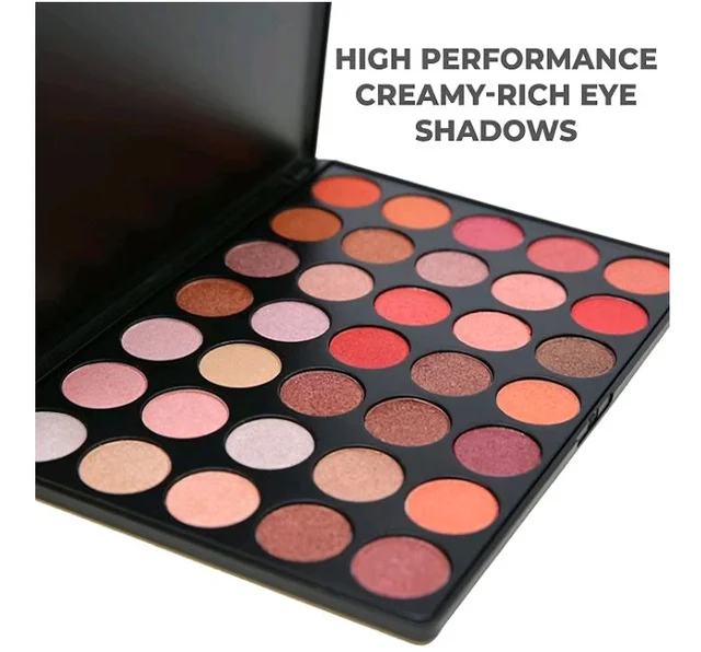 MAPPERZ Professional 35 Colors Mattes And Shimmers High Pigmented Eye Shadow Palette, Multicolor