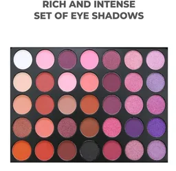 MAPPERZ Professional 35 Colors Mattes And Shimmers High Pigmented Eye Shadow Palette, Multicolor