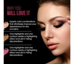 Colors Queen Pro HD Eyeshadow Palette with Contour & Highlighter | 17 Highly Pigmented & Blendable Shades | Matte and Shimmery Eyeshadow Palette for Eye Makeup (Pro HD, Multicolor - 02)
20%
off
Product Images and Videos (AI-Generated Alt Text)
