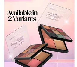 Hilary Rhoda Transform Face Palette | All-in-One | 9 Eyeshadows, 2 Blushes, Highlighter & Contour | Matte + Shimmer Finish | Highly Pigmented | Travel Friendly Makeup Kit (Soft Glam - Shade 01) – 18g
300+ bought in past month
