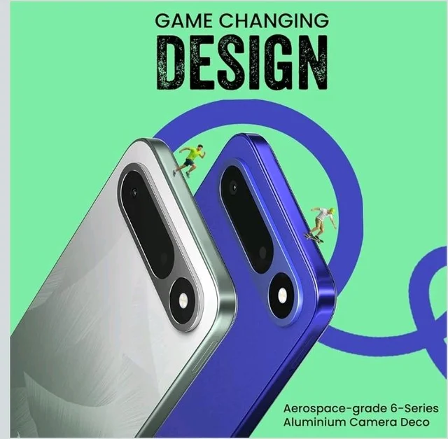 Tecno POP X 5G (Midnight Blue, 6GB+128GB) | 6500mAh+45W Fast Charger | IP64 Pro | MIL-STD 810H Protection | Upto 18GB* RAM | Fastest 8X Network Speed* with URSP | 120Hz Smooth Display | 50MP Camera - Midnight Blue