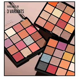 Insight Cosmetics Gorgeous 16 Color Eyeshadow Palette|Matte|Shimmer|Beginner Friendly & Long Lasting Eye Shadow Palette|Long Wearing And Easily Blendable Eye Makeup Palette, 37gm(MK09-Pink Island)