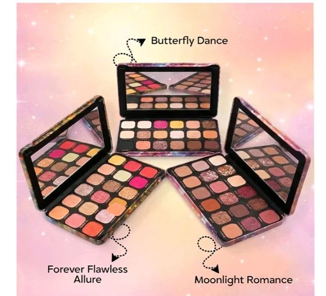 Maliao 18 Color Eyeshadow Palette | Highly Pigmented | Matte & Shimmer Shades | Long Lasting Blendable Eye Makeup | Moonlight Romance,18g