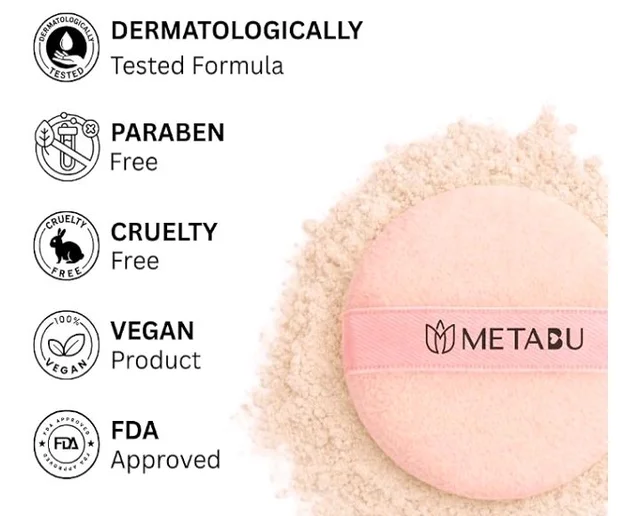 HD Pure Matte Loose Powder 15g – Oil Control Setting Powder with Long-Lasting Makeup Lock, Minimizes Pores & Fine Lines, Lightweight Matte Finish, 100% Vegan & Cruelty-Free - Golden Banana