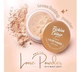 FASHION COLOUR HD Loose Powder for Setting & Mattifying Makeup | Translucent Makeup Baking Powder | Lightweight Oil-Free Setting Powder for All Skin Types | Long-Lasting Matte Finish (Pound Cake)
35%
off
Product Images and Videos (AI-Generated Alt Text)